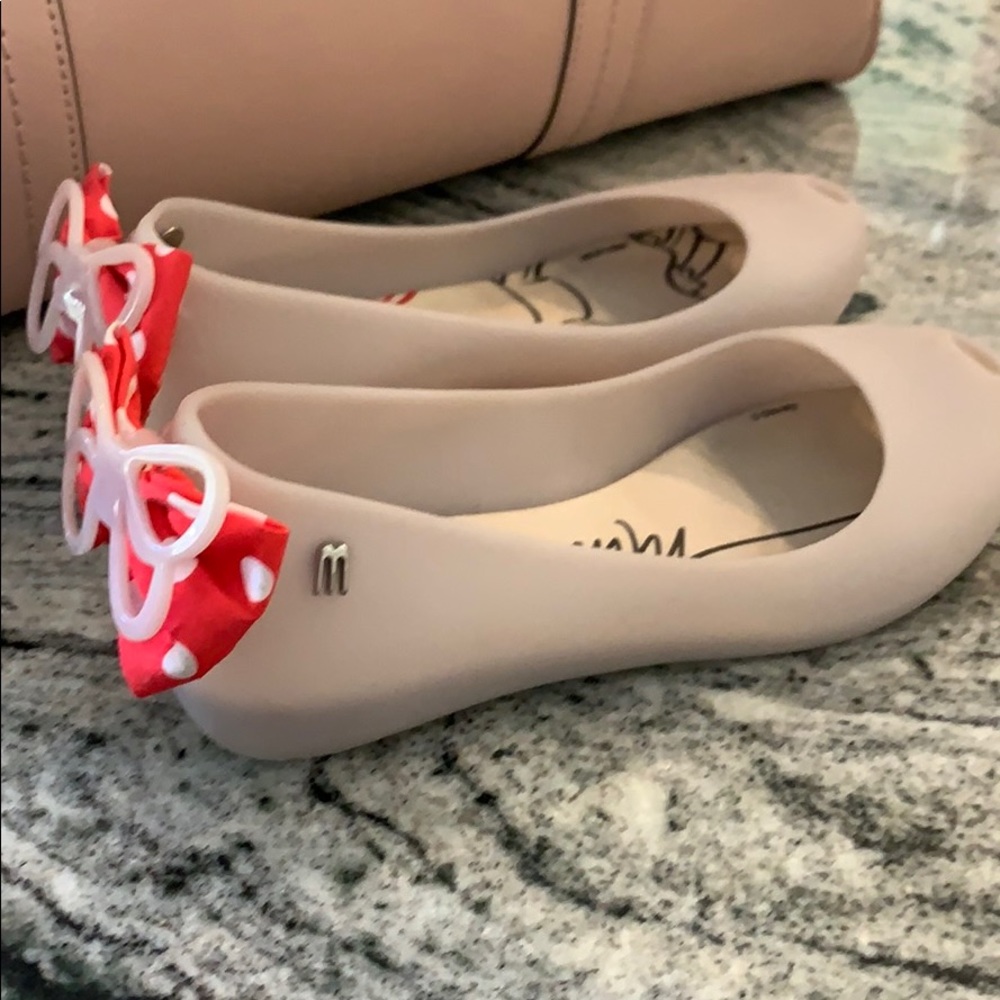 Melissa Jelly Minnie Mouse shoes